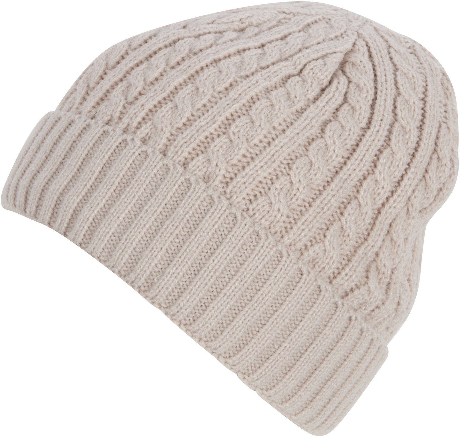 Gorro/gorro de invierno de punto con cable de color liso de Sakkas
