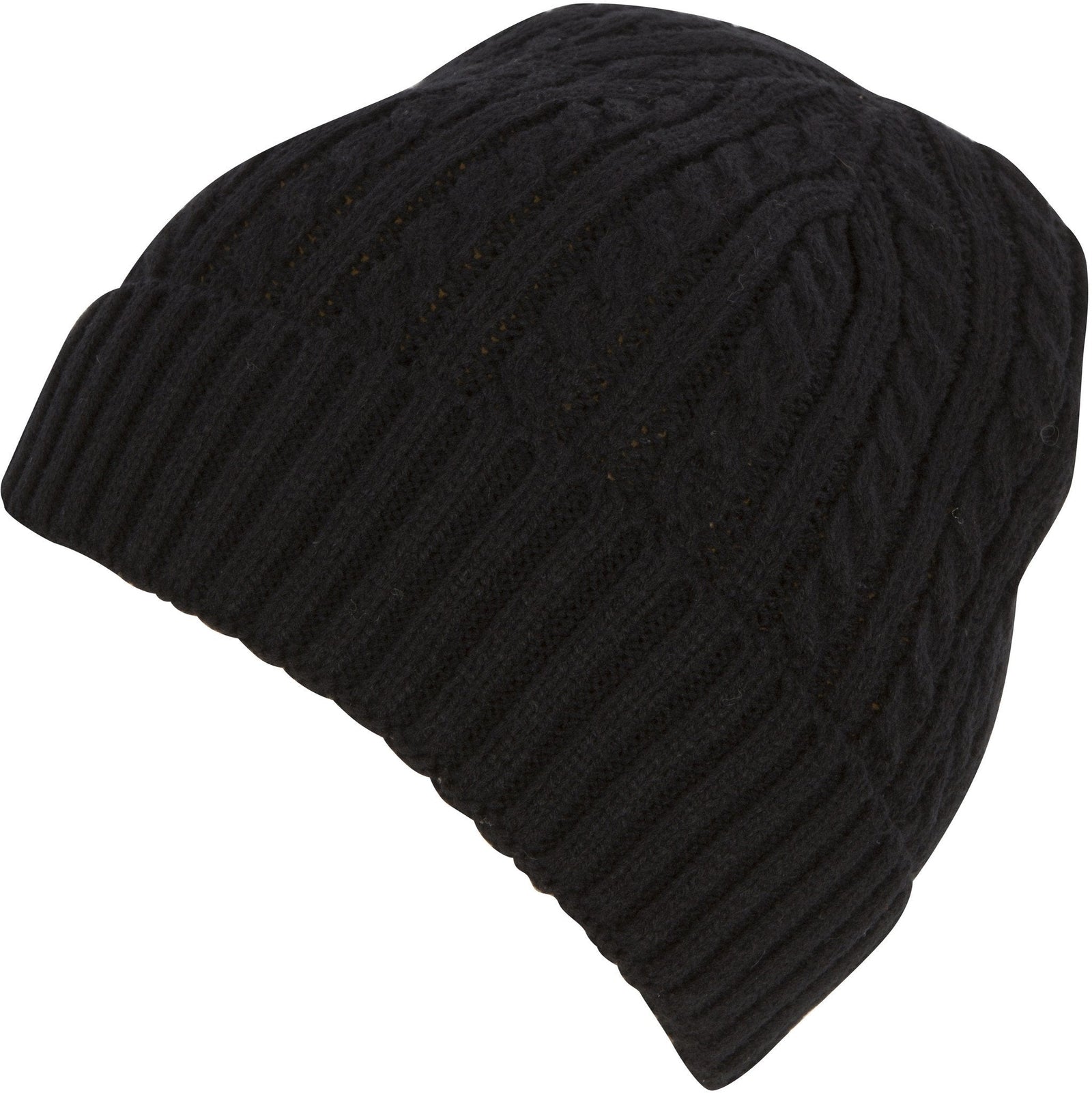 Gorro/gorro de invierno de punto con cable de color liso de Sakkas