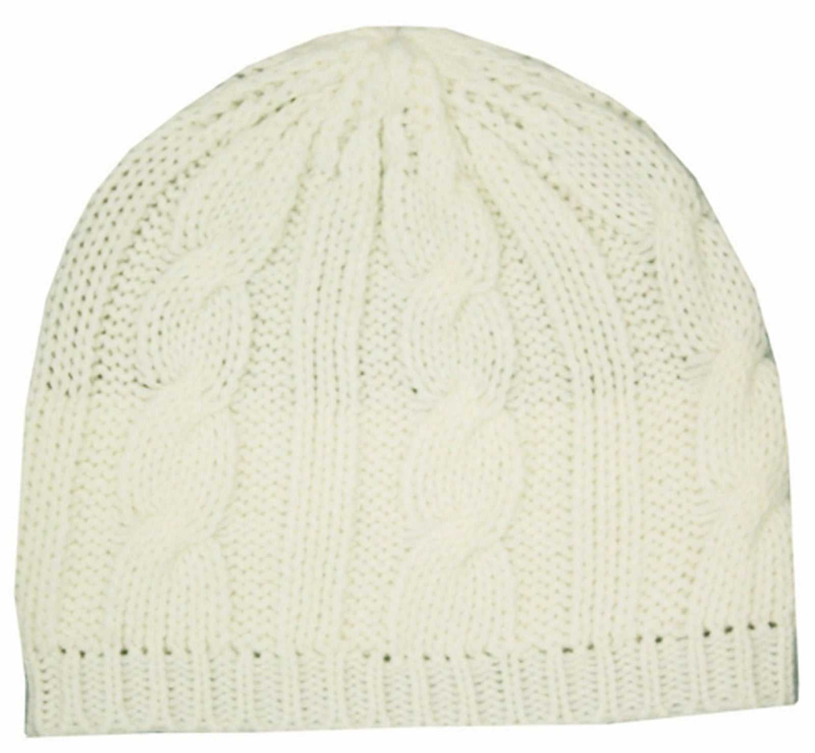 Gorro/gorro de invierno de punto con cable de color liso de Sakkas