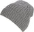 Gorro/gorro de invierno de punto con cable de color liso de Sakkas