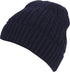 Gorro/gorro de invierno de punto con cable de color liso de Sakkas