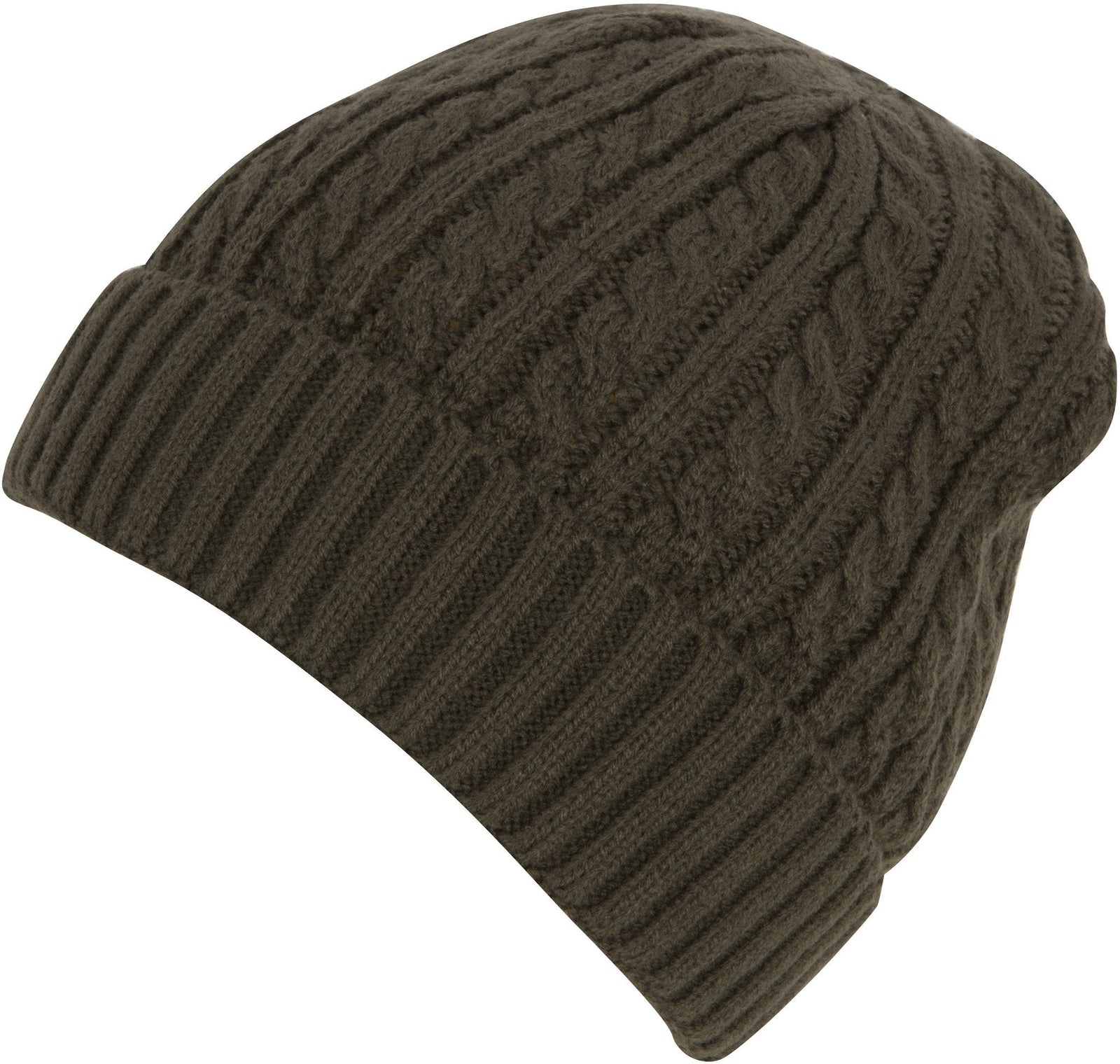 Gorro/gorro de invierno de punto con cable de color liso de Sakkas