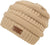 Gorro moderno de punto cable Sakkas Beehive