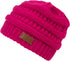 Gorro moderno de punto cable Sakkas Beehive