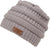 Gorro moderno de punto cable Sakkas Beehive
