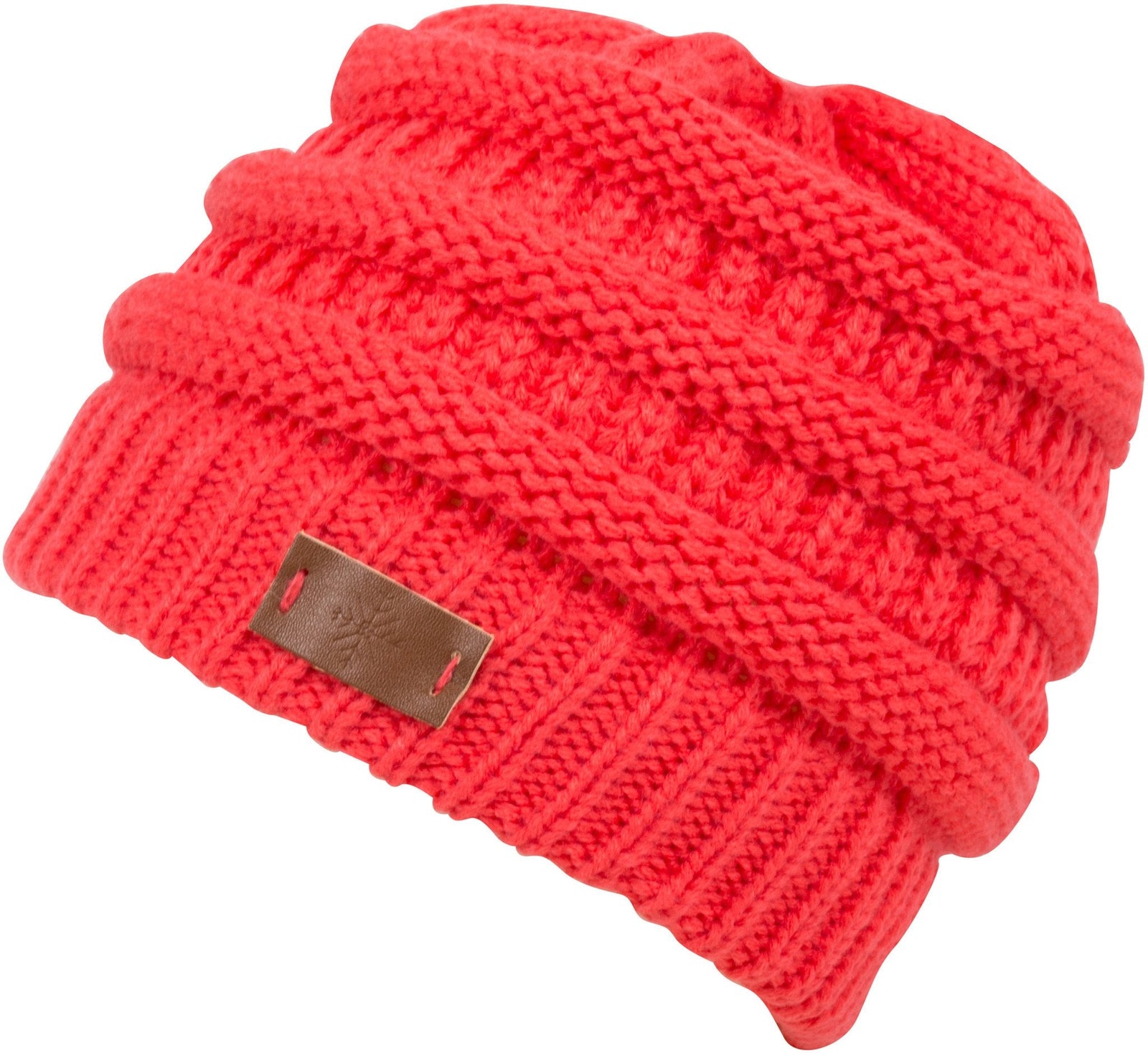 Gorro moderno de punto cable Sakkas Beehive