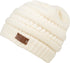 Gorro moderno de punto cable Sakkas Beehive