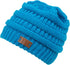 Gorro moderno de punto cable Sakkas Beehive