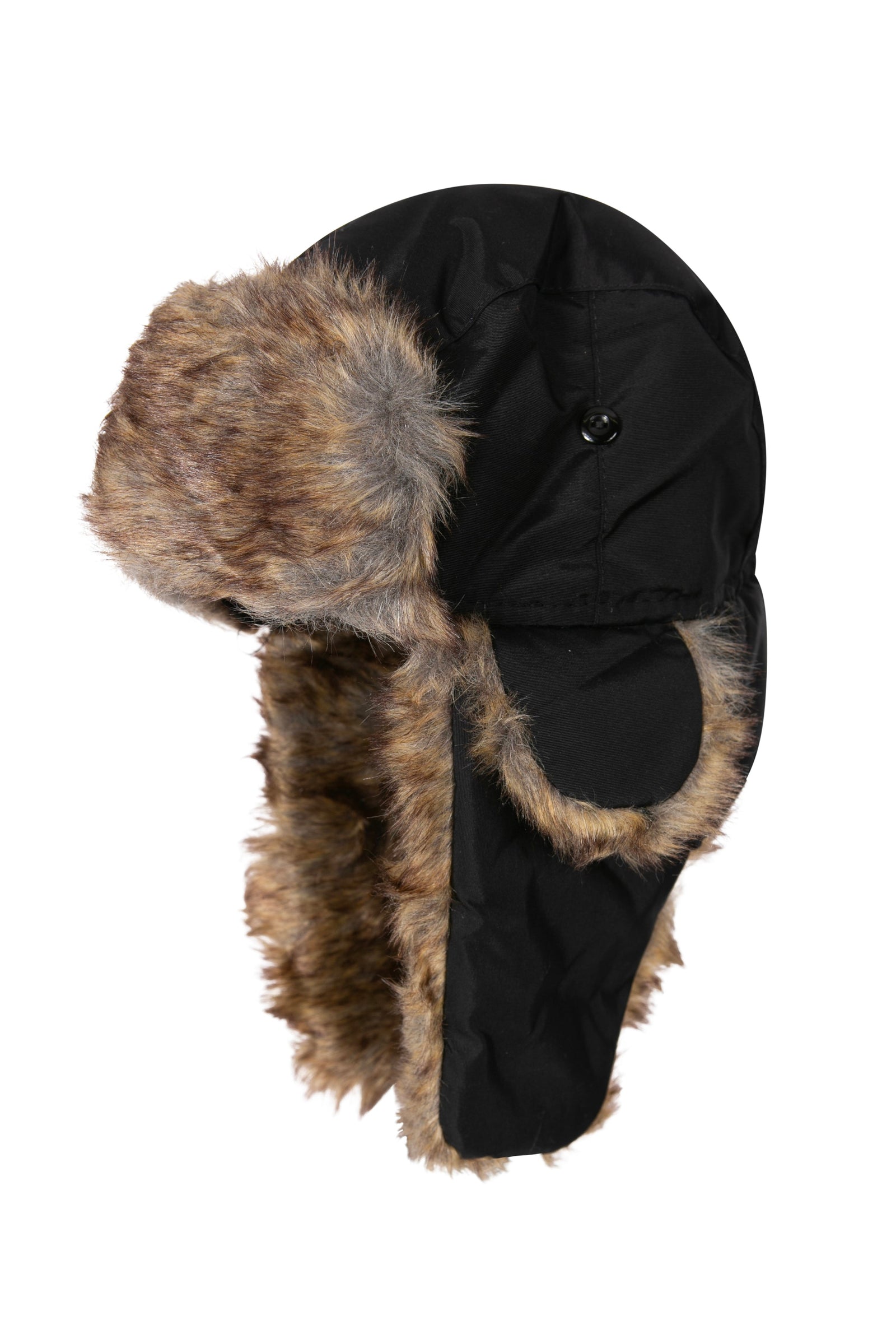 Sakkas - Gorro de aviador unisex de nailon resistente a la intemperie con forro de piel sintética y orejeras para invierno