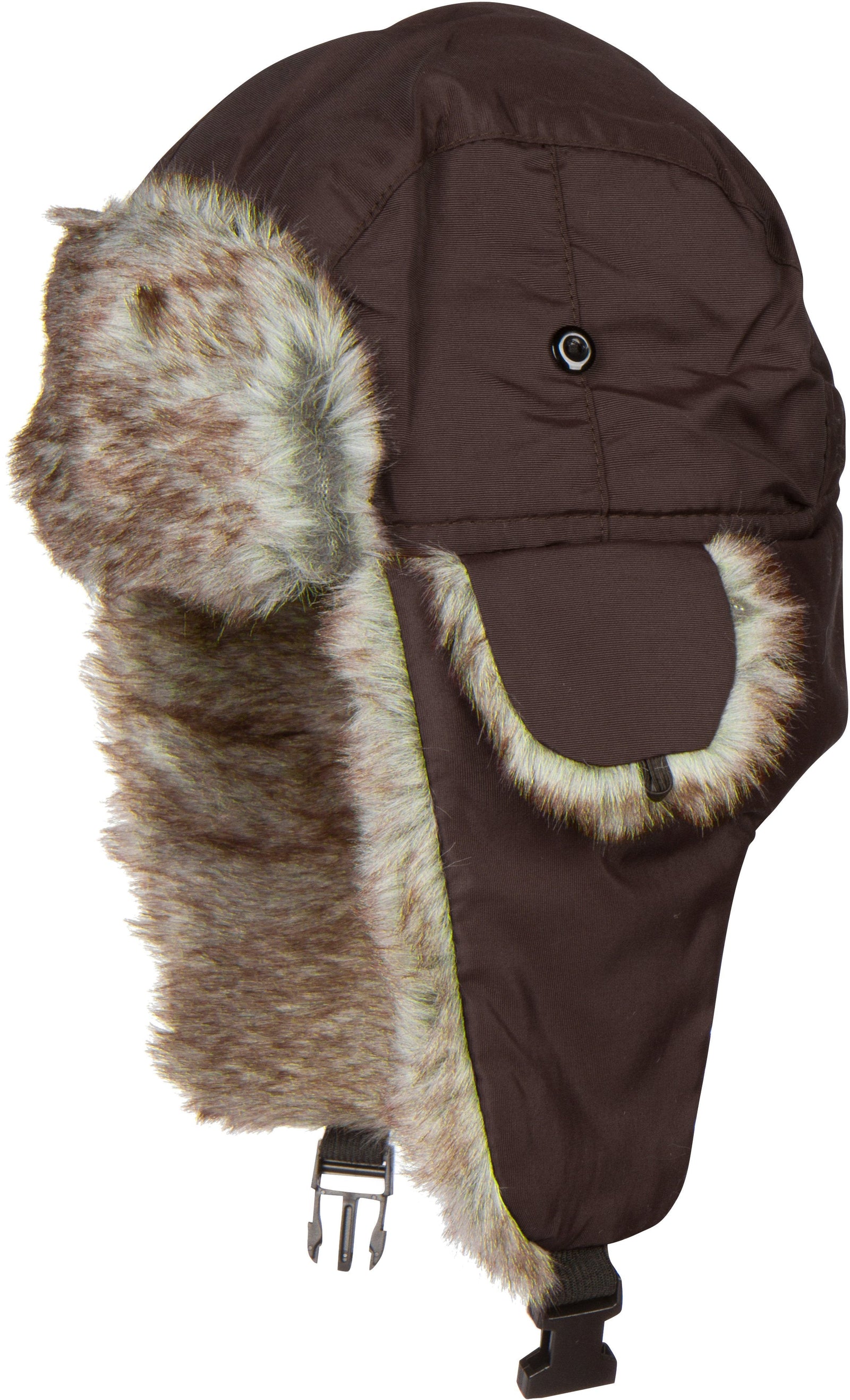Sakkas - Gorro de aviador unisex de nailon resistente a la intemperie con forro de piel sintética y orejeras para invierno