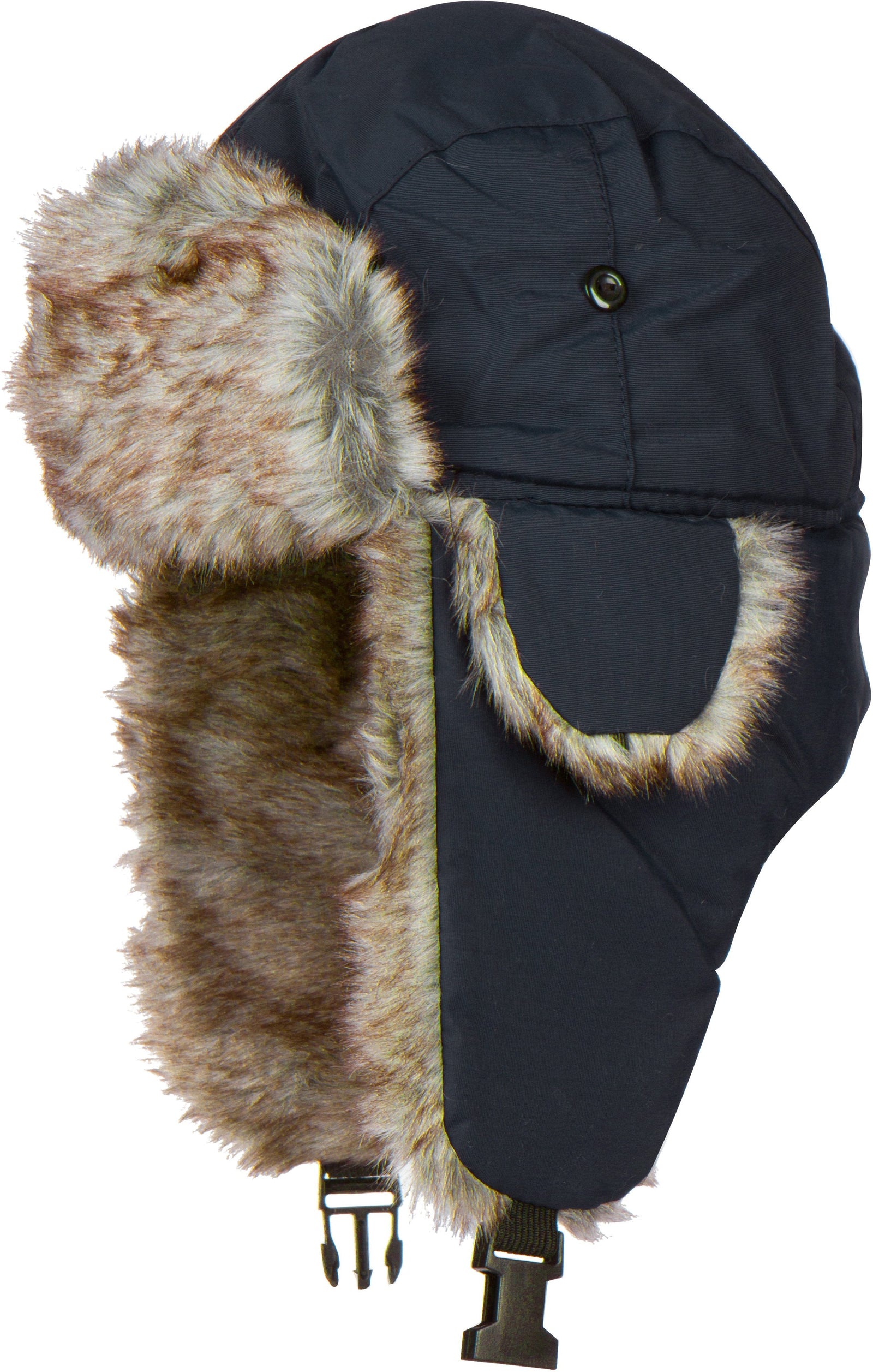 Sakkas - Gorro de aviador unisex de nailon resistente a la intemperie con forro de piel sintética y orejeras para invierno