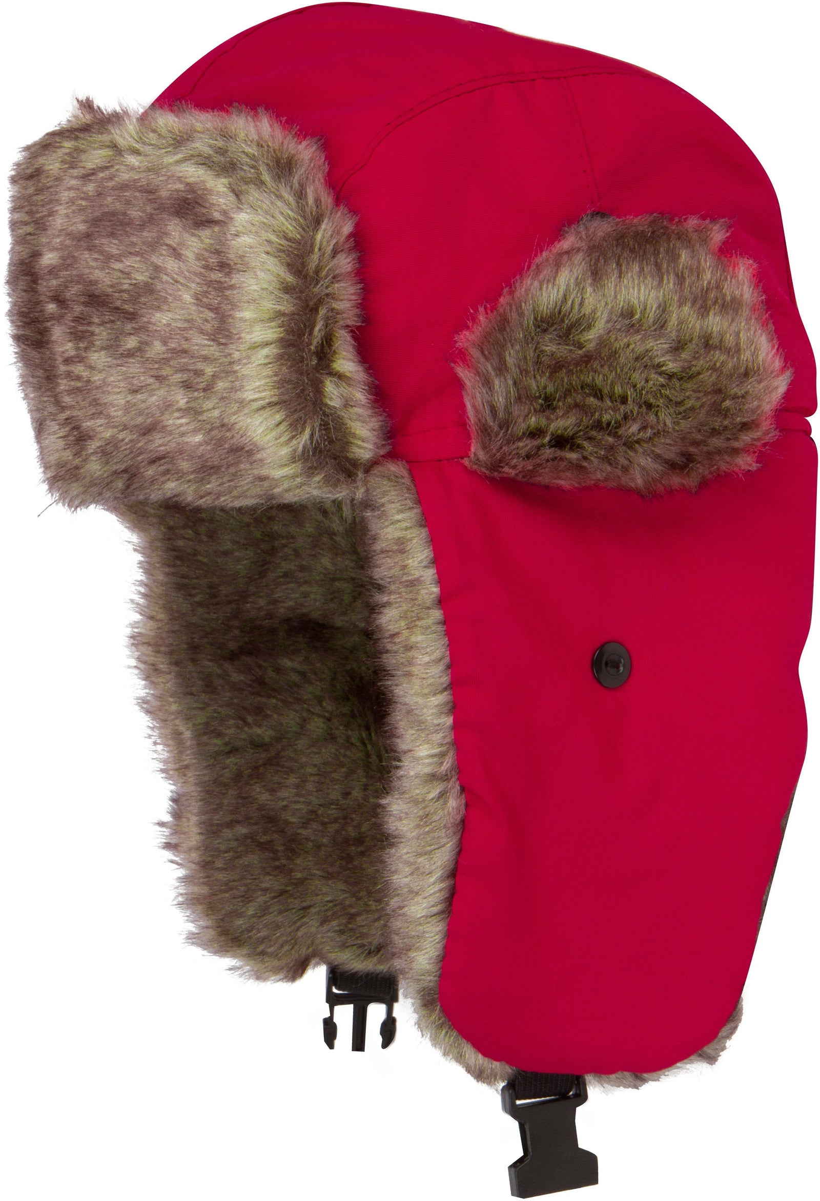 Sakkas - Gorro de aviador unisex de nailon resistente a la intemperie con forro de piel sintética y orejeras para invierno
