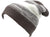 Gorro unisex Sakkas Balmn largo, alto, clásico, a rayas, con forro de piel sintética jaspeada