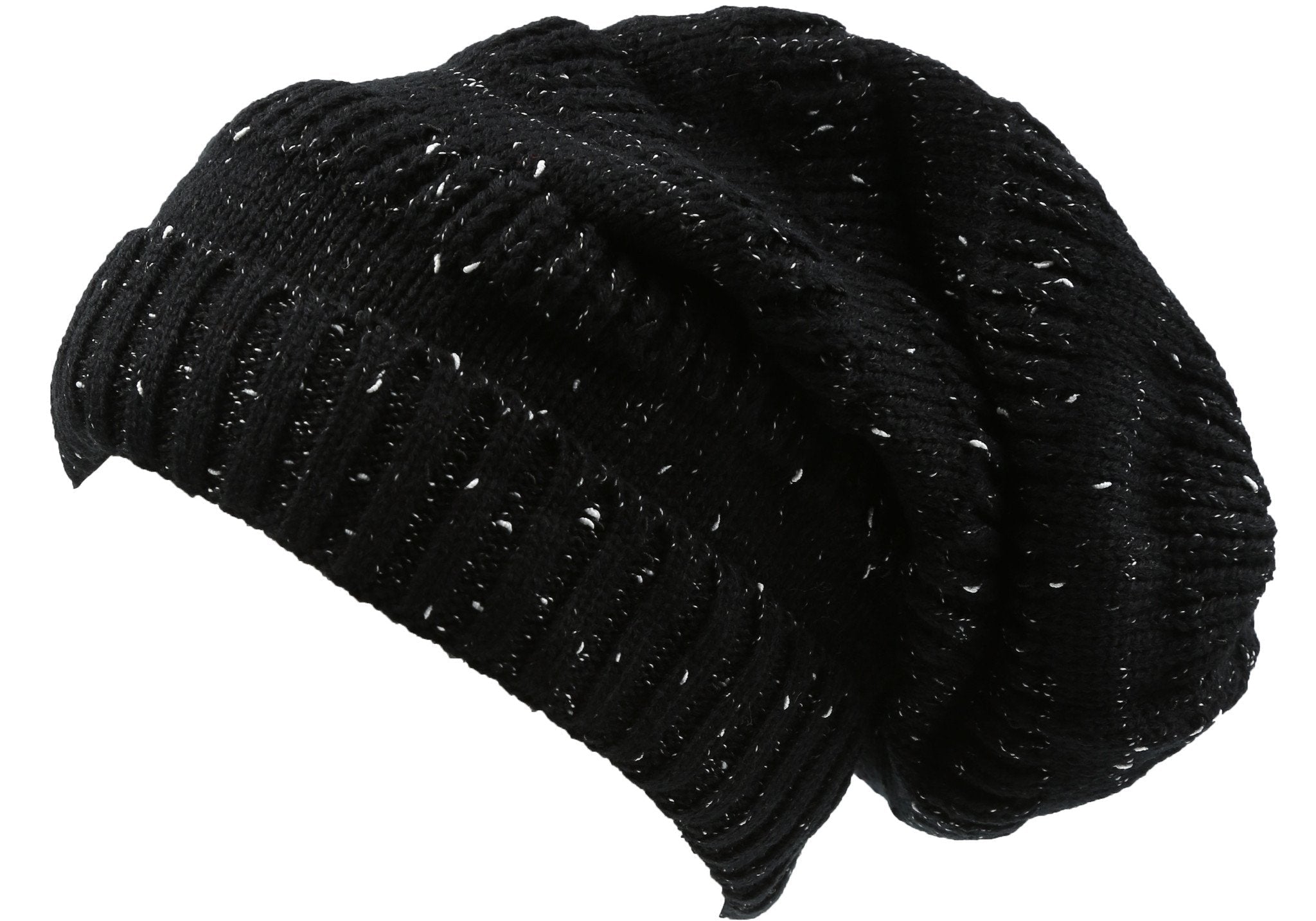 Gorro de pescador unisex de punto liso, holgado, alto y a rayas, de Sakkas Kase