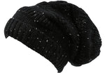 Gorro de pescador unisex de punto liso, holgado, alto y a rayas, de Sakkas Kase