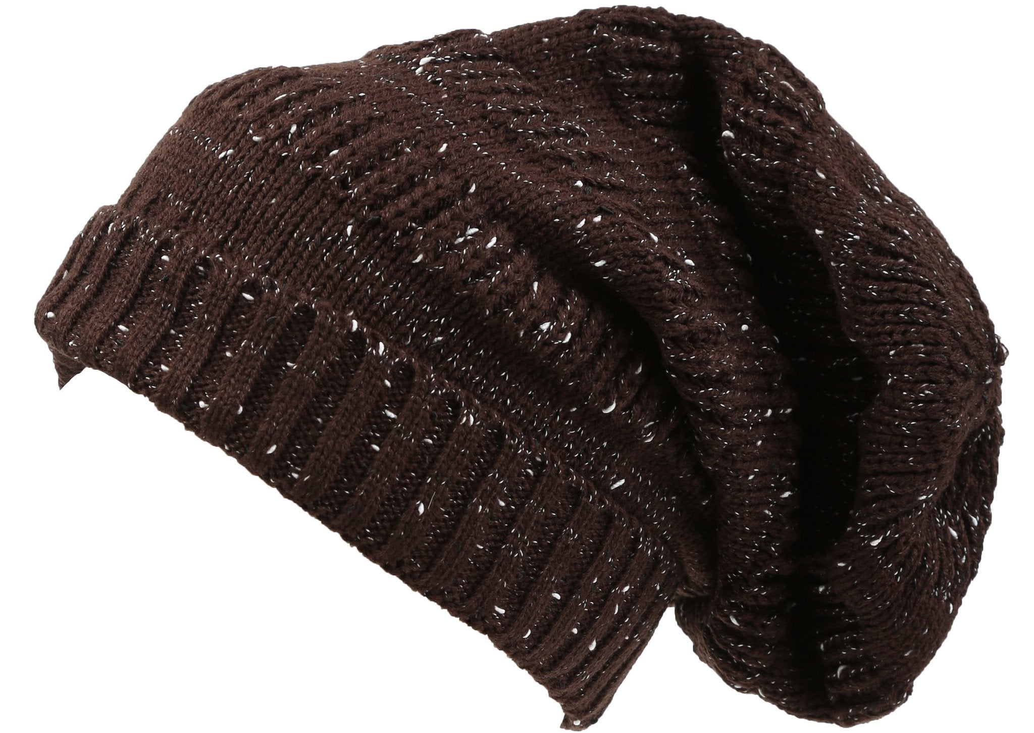 Gorro de pescador unisex de punto liso, holgado, alto y a rayas, de Sakkas Kase