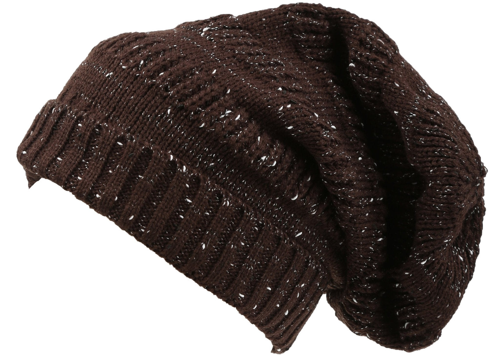 Gorro de pescador unisex de punto liso, holgado, alto y a rayas, de Sakkas Kase