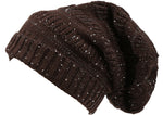 Gorro de pescador unisex de punto liso, holgado, alto y a rayas, de Sakkas Kase