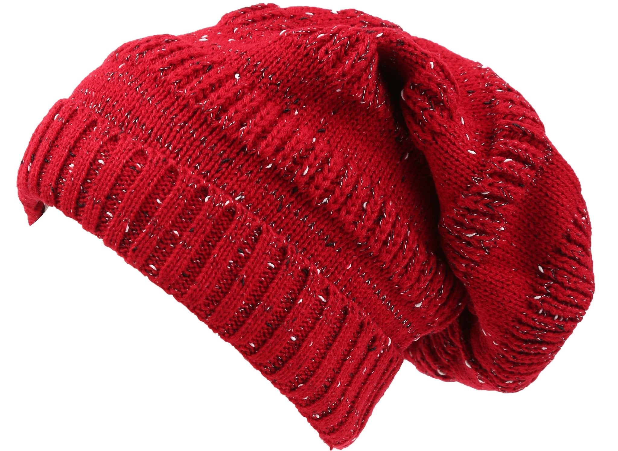 Gorro de pescador unisex de punto liso, holgado, alto y a rayas, de Sakkas Kase