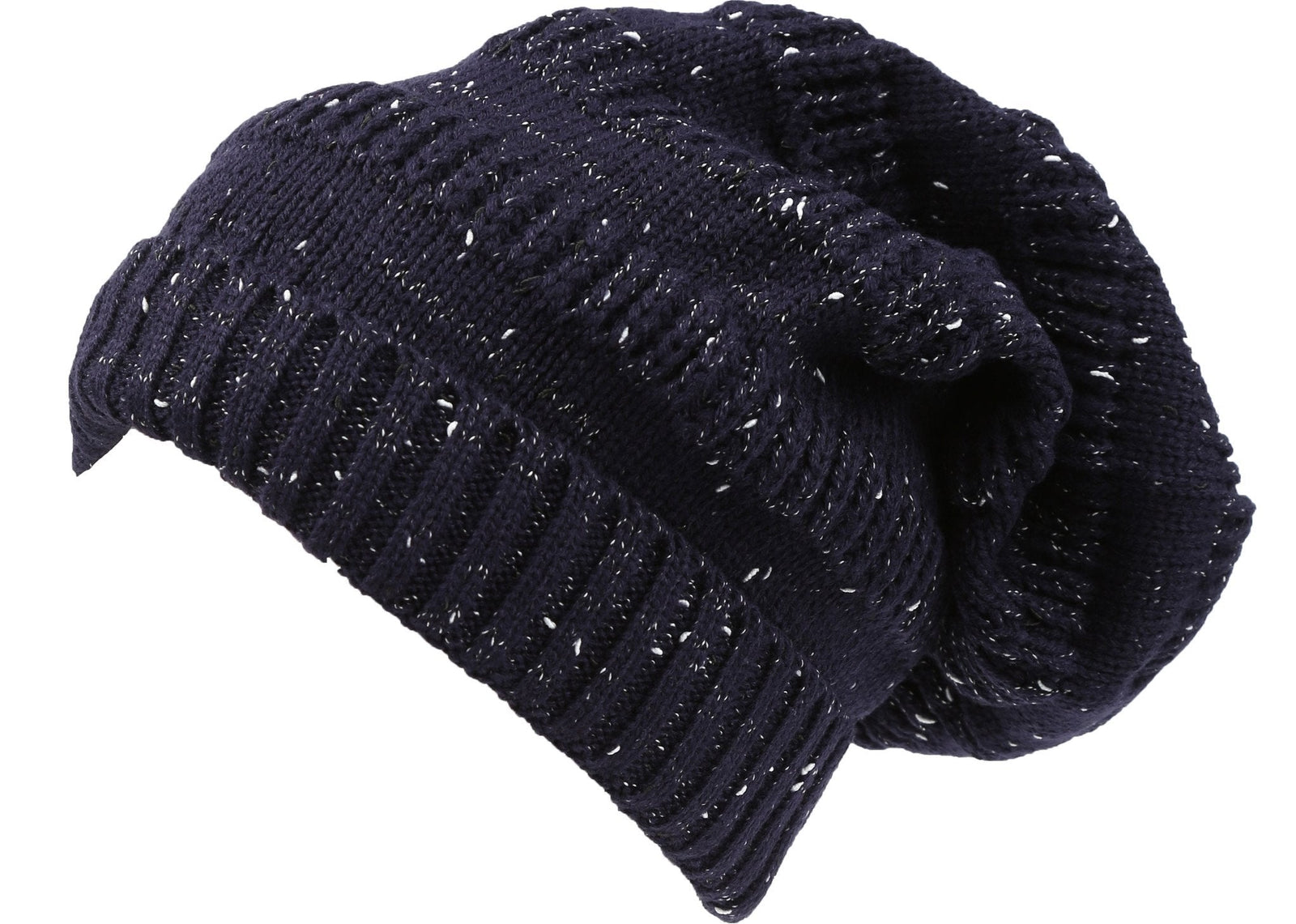 Gorro de pescador unisex de punto liso, holgado, alto y a rayas, de Sakkas Kase