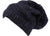 Gorro de pescador unisex de punto liso, holgado, alto y a rayas, de Sakkas Kase