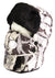 Sakkas Alex Unisex  Ushanka Faux Fur Windproof Trapper Aviator Hat Removable Mask