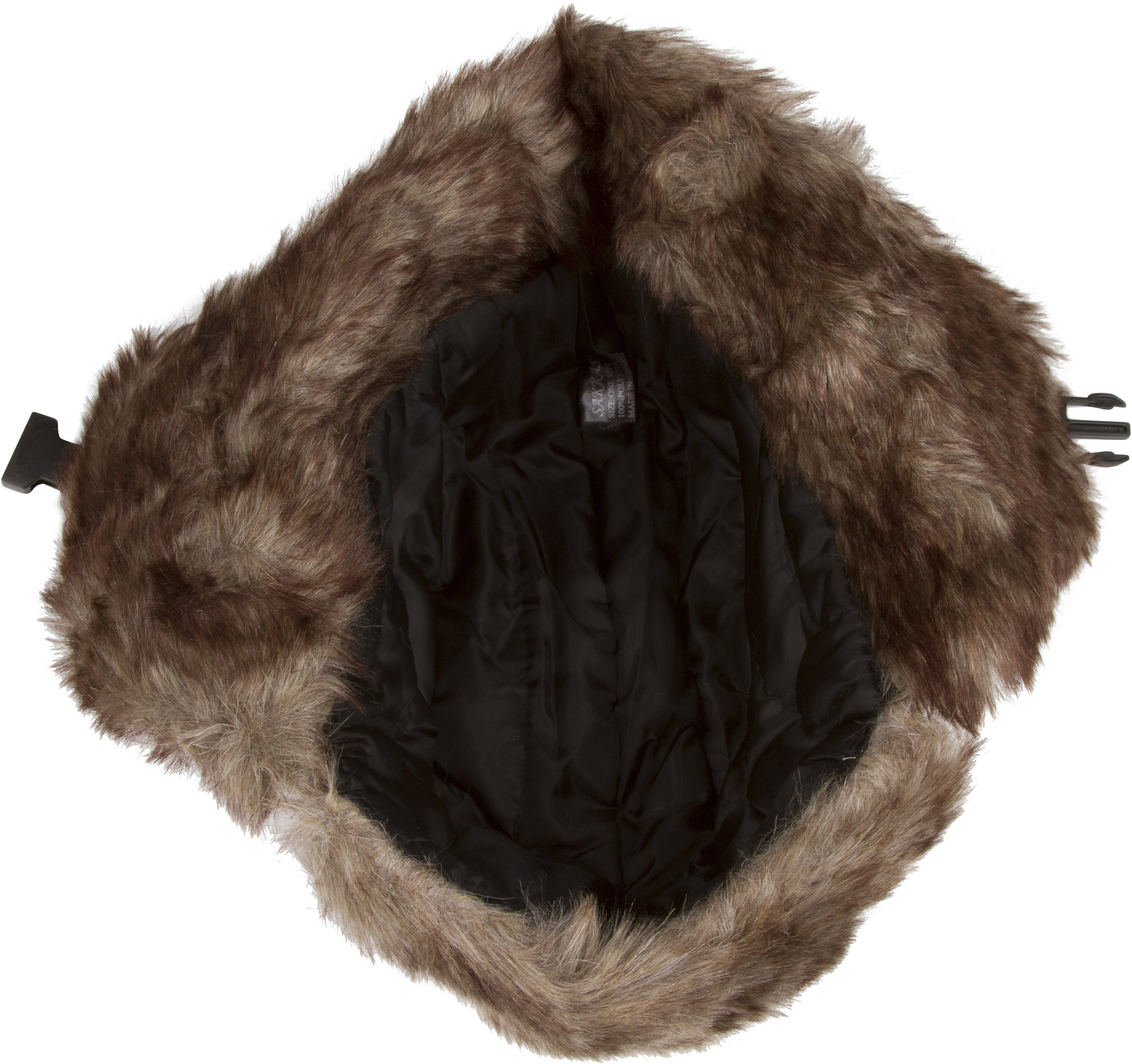 Sombrero de soldado de piel sintética unisex Sakkas Morgan