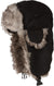 Sombrero de soldado de piel sintética unisex Sakkas Morgan