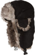 Sombrero de soldado de piel sintética unisex Sakkas Morgan