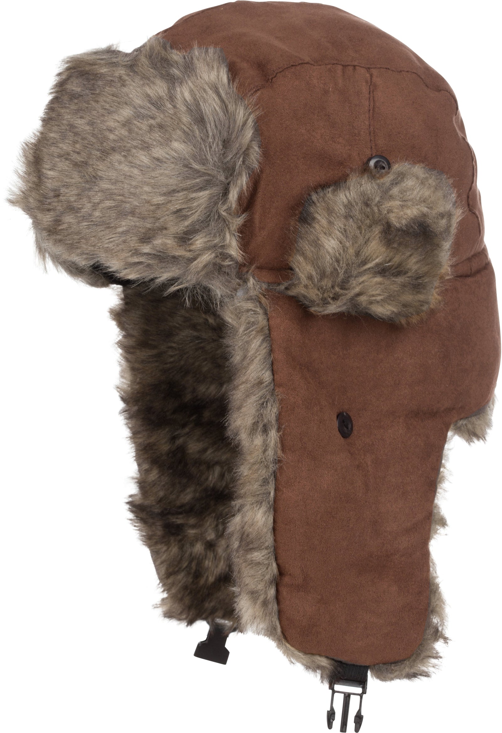 Sombrero de soldado de piel sintética unisex Sakkas Morgan