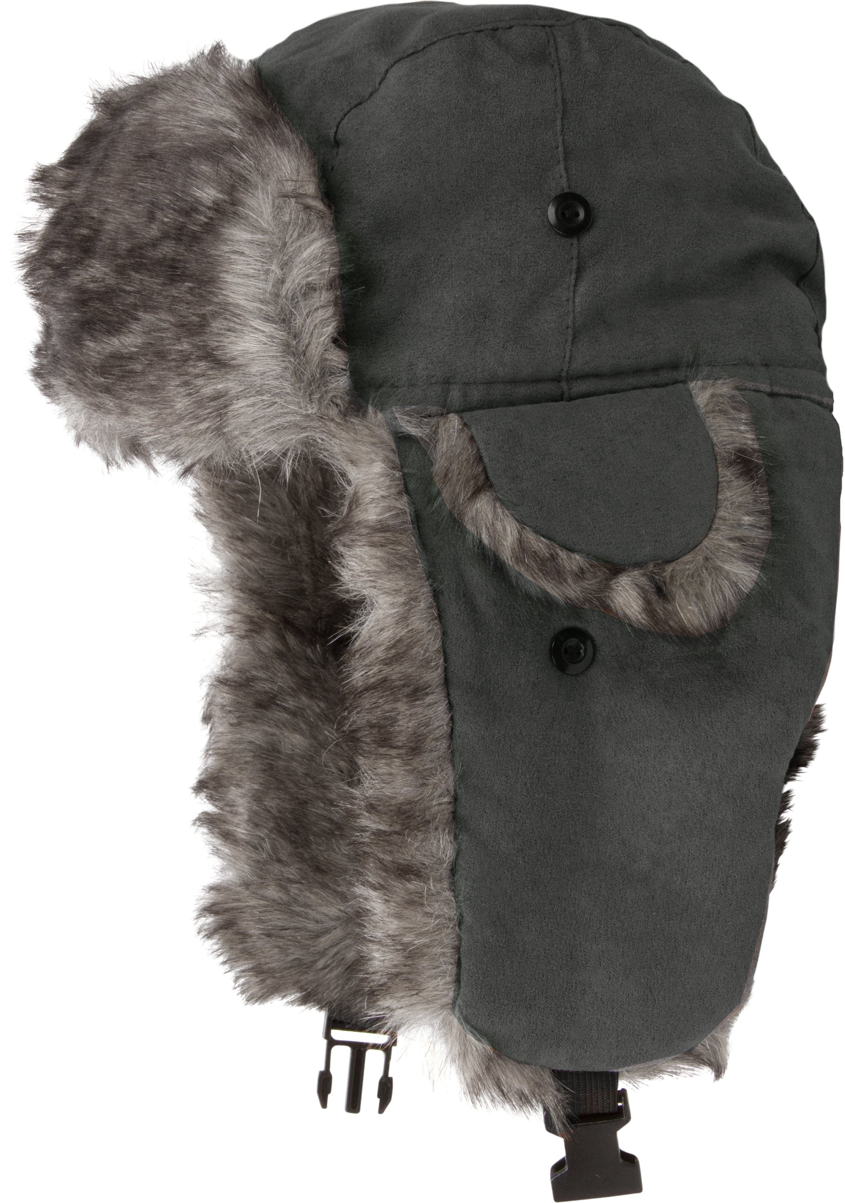 Sombrero de soldado de piel sintética unisex Sakkas Morgan