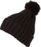 Sakkas Makena - Gorro de invierno unisex con pompón de color liso
