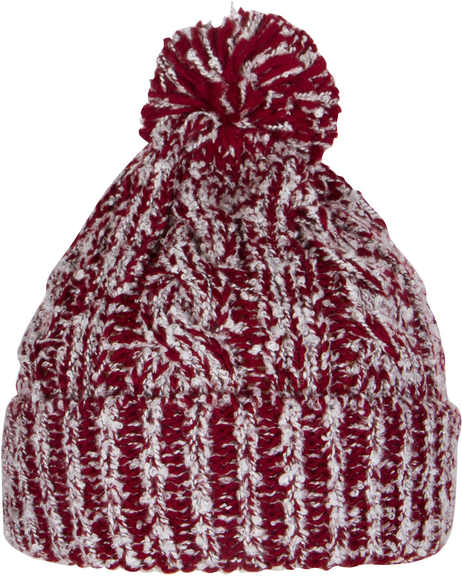Gorro unisex de punto texturizado con pompón Sakkas Greer