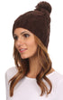 Gorro unisex de punto trenzado con pompón y borlas Sakkas Tabb