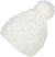 Gorro unisex de punto trenzado con pompón y borlas Sakkas Tabb