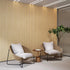 Hausvita Acoustic Solid Wood Slat Wall Panels ( 2 Panels Per Box )