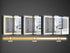 Hausvita Framed Recessed LED Light Bathroom Medicine Cabinet -Lager