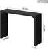 Hausvita HiKingQueens 35" Dining Bench, Indoor Wood Bench for Entryway,Living Room,Kitchen and Bedroom (Nature, Long Bench)
