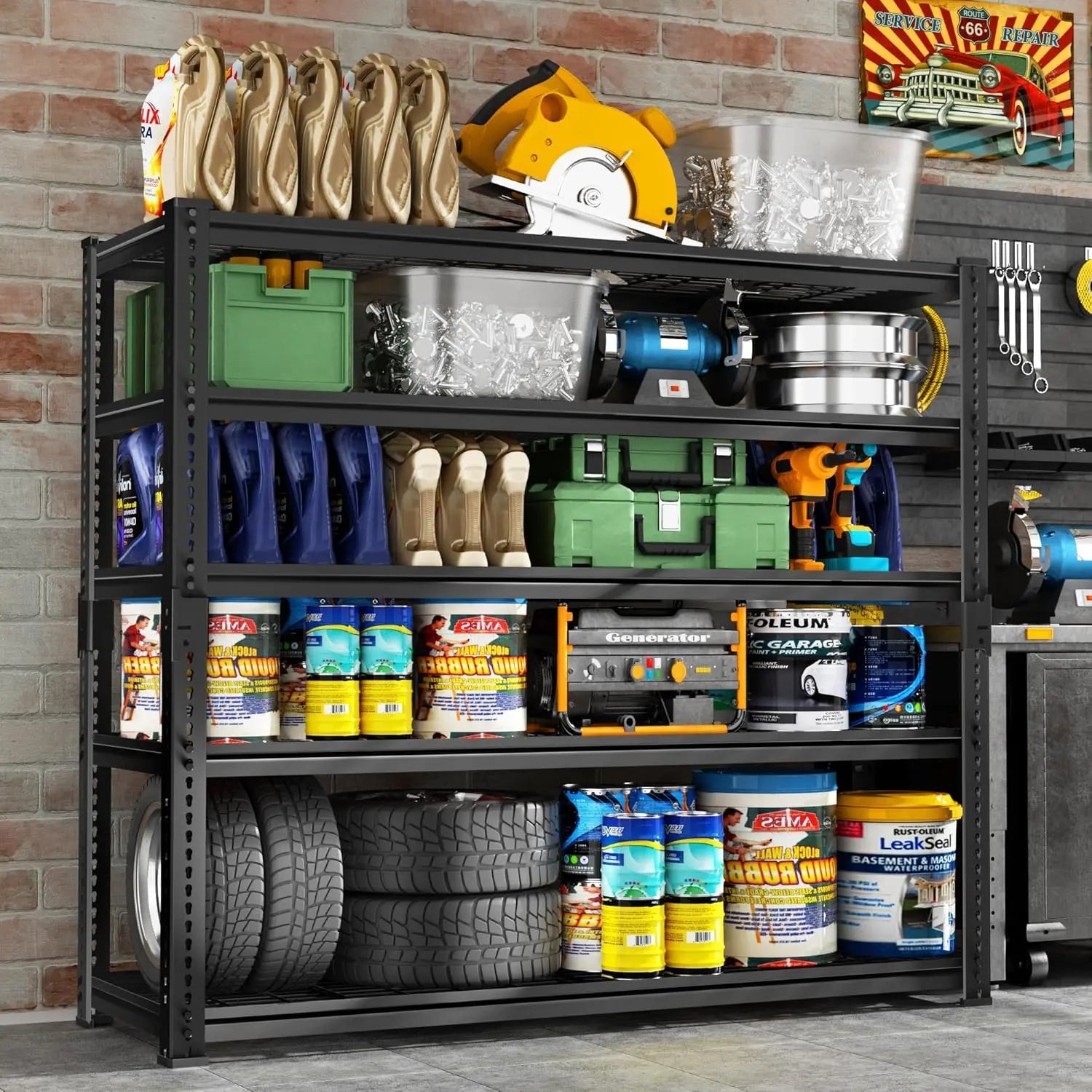 Hausvita Storage Shelves Heavy Duty, 48