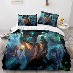Hearthstone Heroes of Warcraft Cosplay Bedding Set Quilt Cover Without Filler