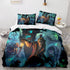 Hearthstone Heroes of Warcraft Cosplay Bedding Set Quilt Cover Without Filler
