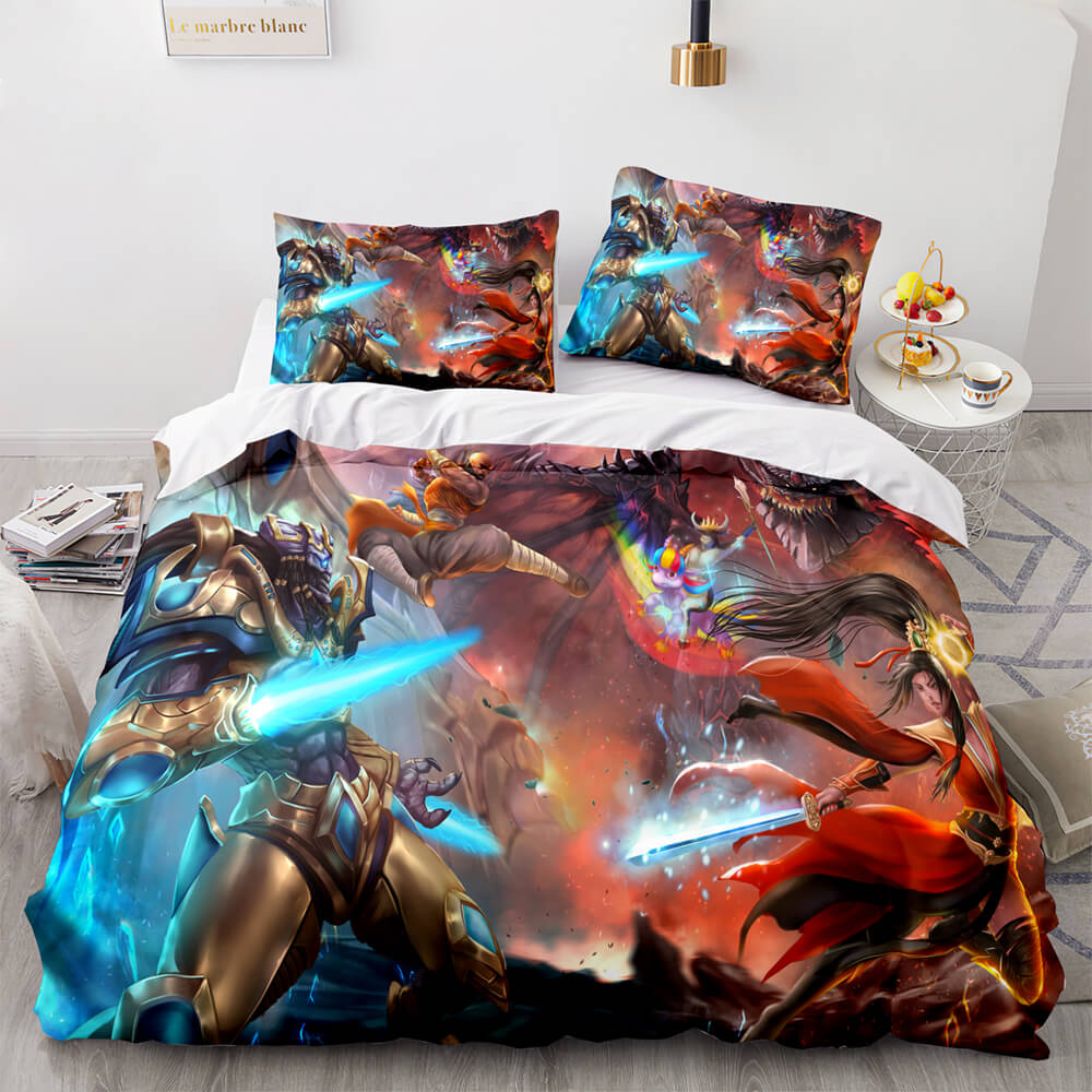 Hearthstone Heroes of Warcraft Cosplay Bedding Set Quilt Cover Without Filler