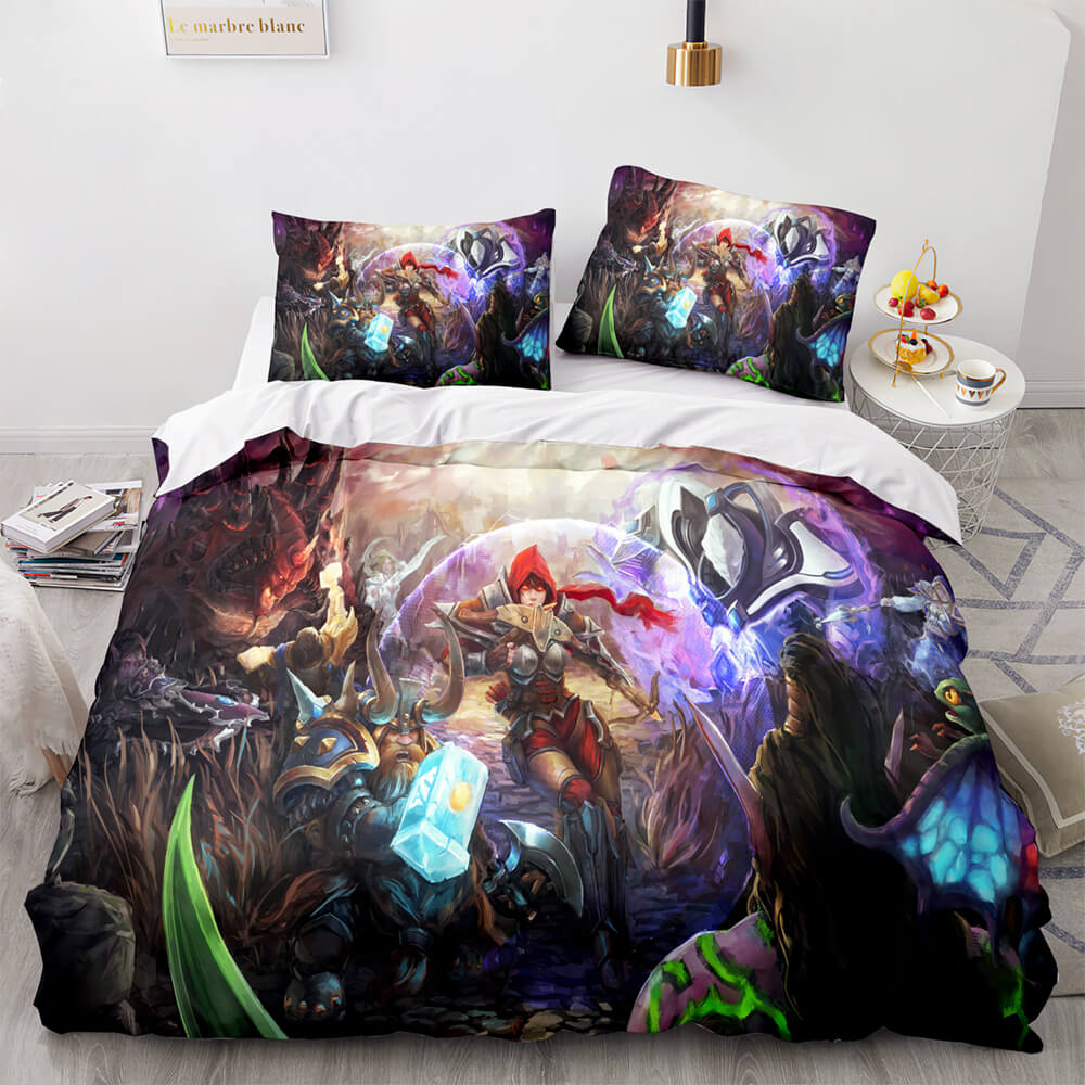 Hearthstone Heroes of Warcraft Cosplay Bedding Set Quilt Cover Without Filler