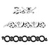 Heavenly Romance - Mylar Furniture Stencil