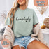 Homebody Comfort Colors Tee – Casual Slouchy Shirt for Women, Everyday Relaxed Fit