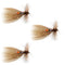 3 Pack Hornberg Special Trout and Bass Streamer or Dry Fly - Hook Size 8