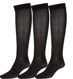 Calcetines hasta la rodilla de mezcla de algodón para mujer de Sakkas (paquete surtido)