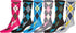 Calcetines Sakkas de mezcla de poliéster, suaves y elásticos, con estampado de tripulación, para mujer, paquete surtido de 6