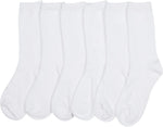 Calcetines Sakkas de mezcla de poliéster, suaves y elásticos, con estampado de tripulación, para mujer, paquete surtido de 6