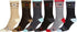Calcetines Sakkas de mezcla de poliéster, suaves y elásticos, con estampado de tripulación, para mujer, paquete surtido de 6